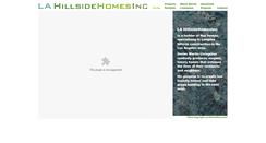 Desktop Screenshot of lahillsidehomesinc.com