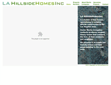 Tablet Screenshot of lahillsidehomesinc.com